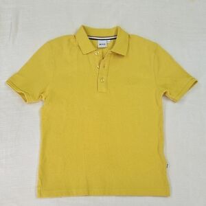 Boss Boy's Vibrant Yellow Polo Shirt Size 8